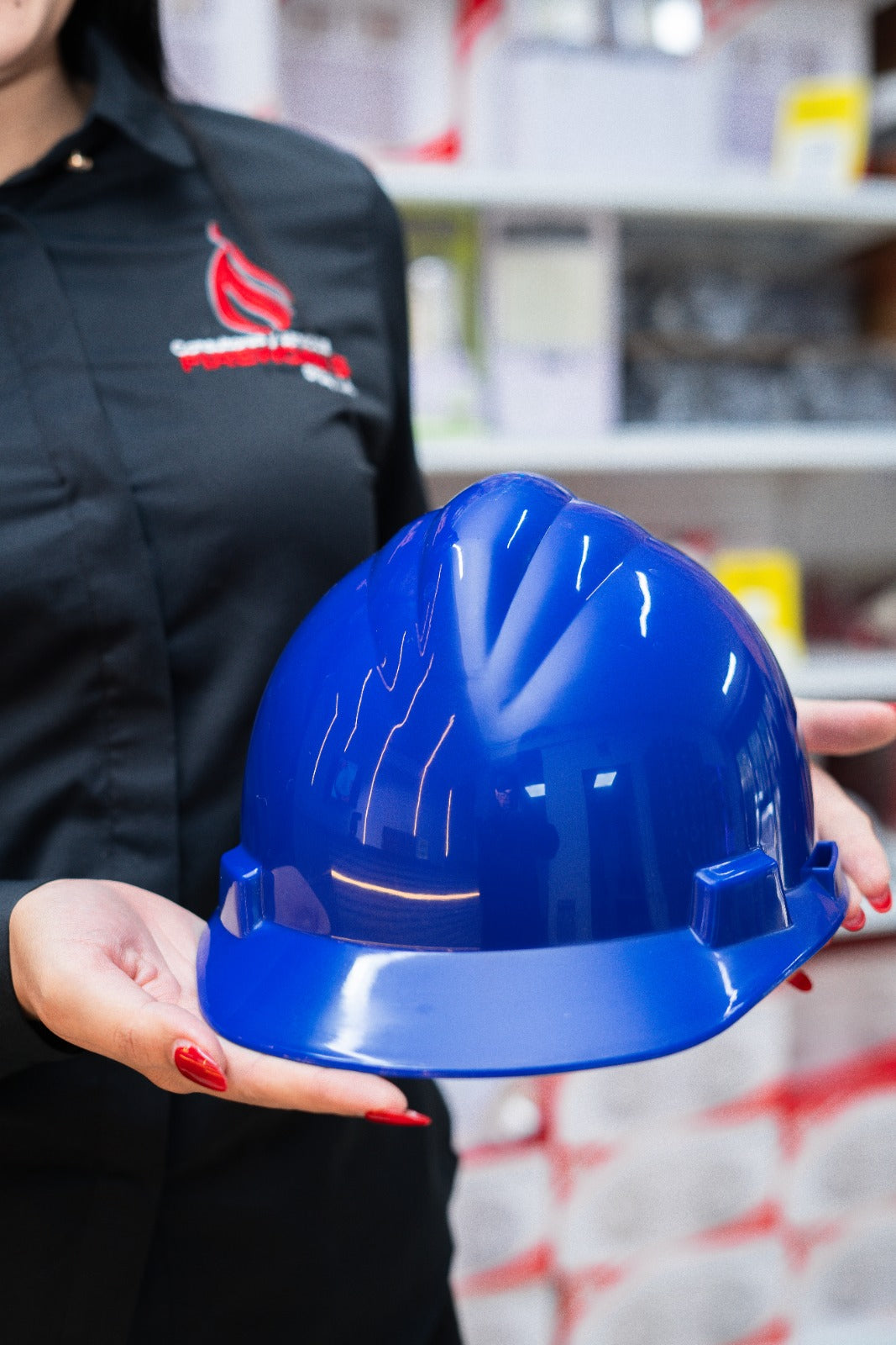 CASCO AZUL