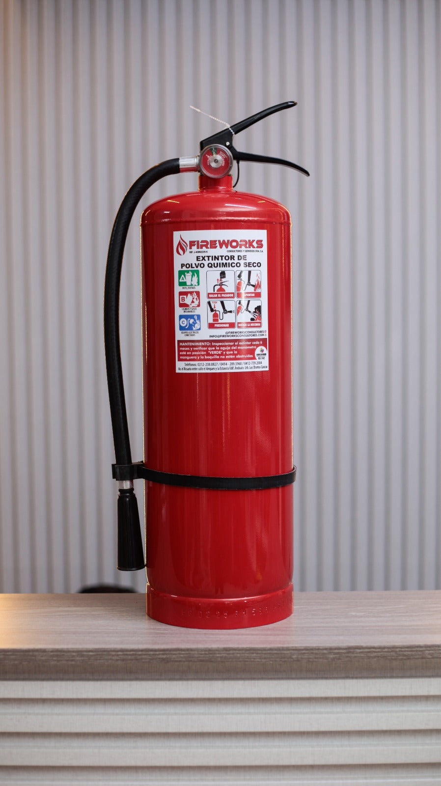 EXTINTOR 20LBS TIPO PQS