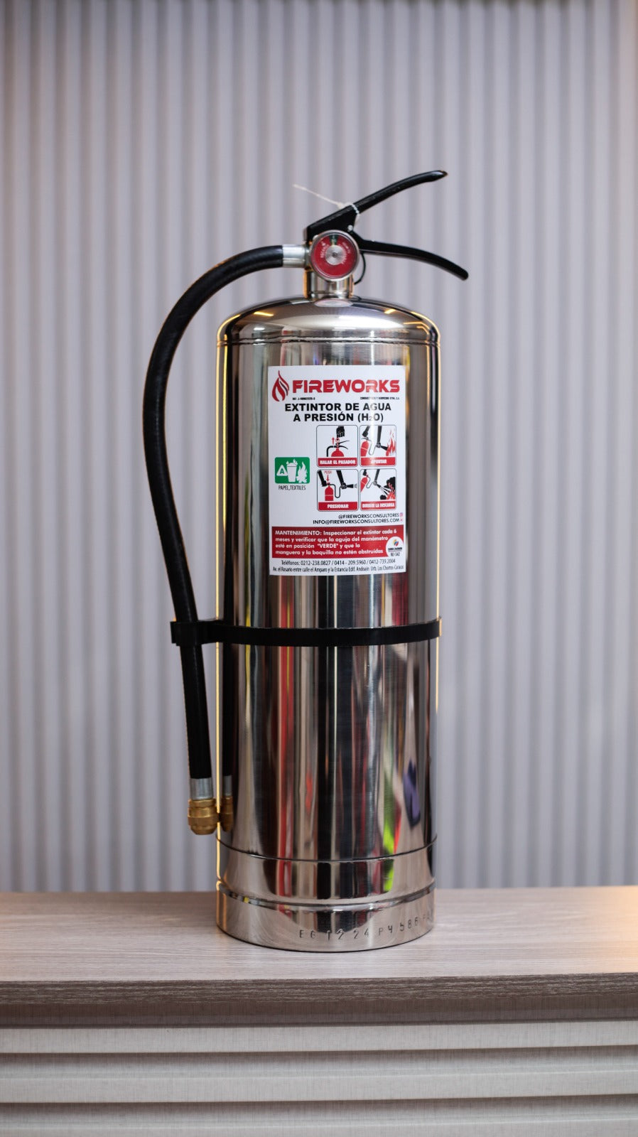 EXTINTOR 2,5GAL DE AGUA